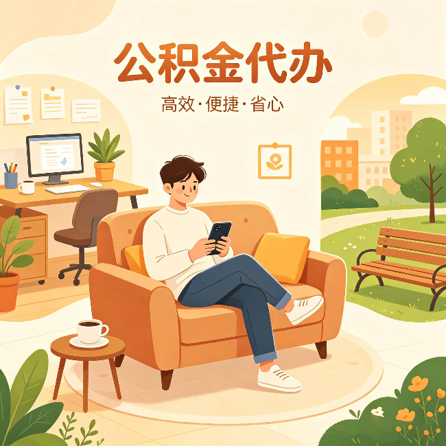 天津公积金代办:找人办不是懒,是算清了这笔账